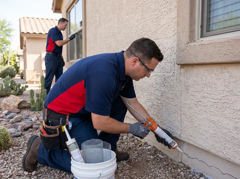Scorpion Exclusion and Sealing in Phoenix, AZ